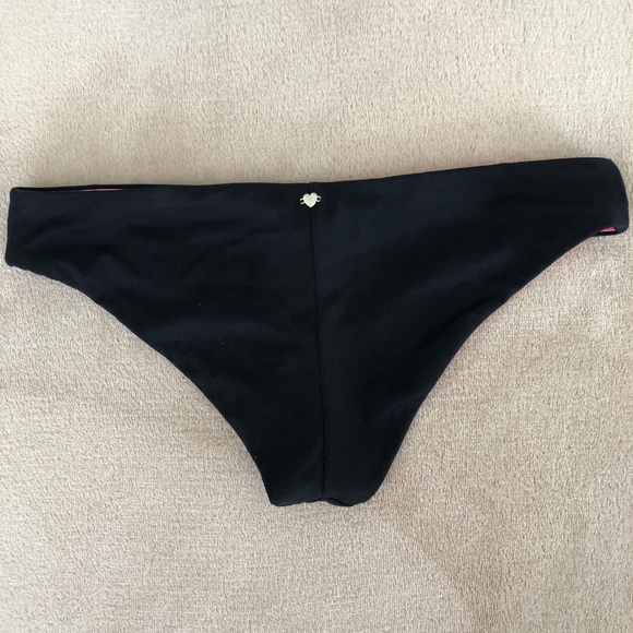 VICTORIA'S SECRET PINK BIKINI BOTTOM - BLACK - Picture 2 of 2